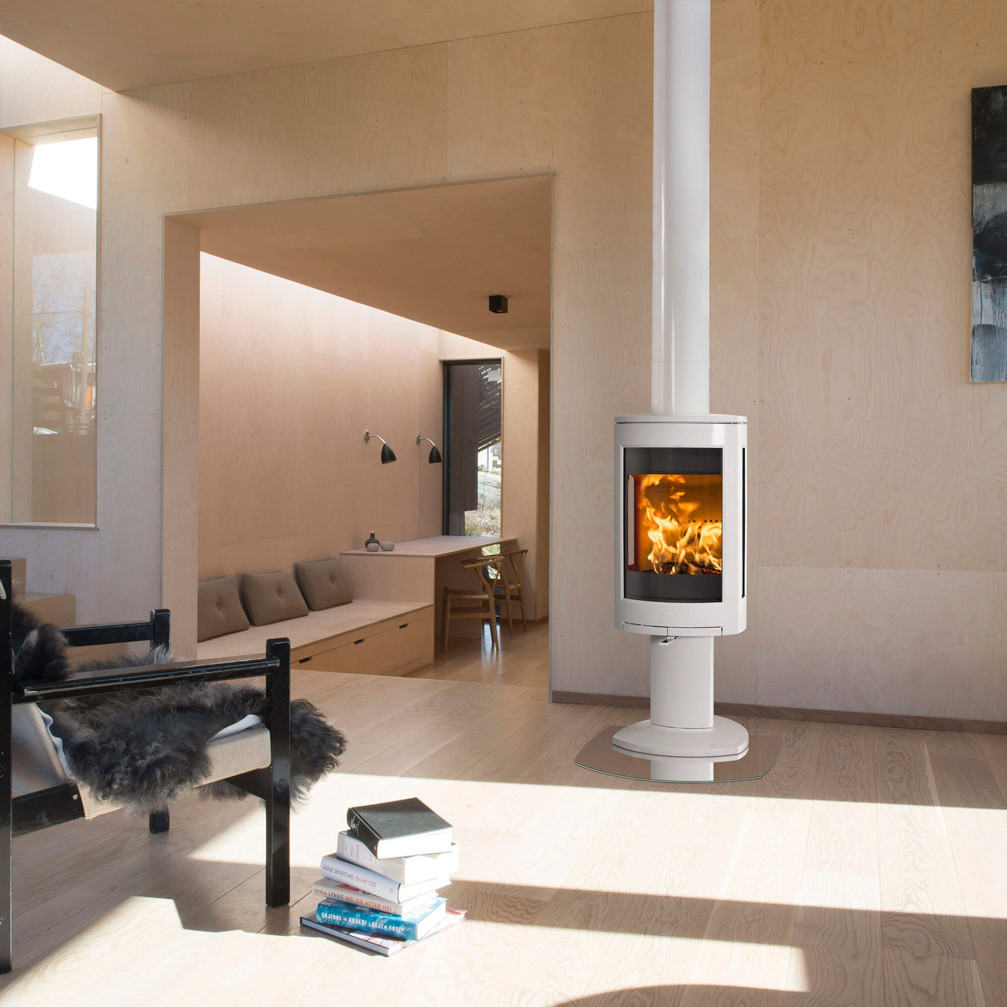 Печь-камин JOTUL F 373 ADVANCE WHE
