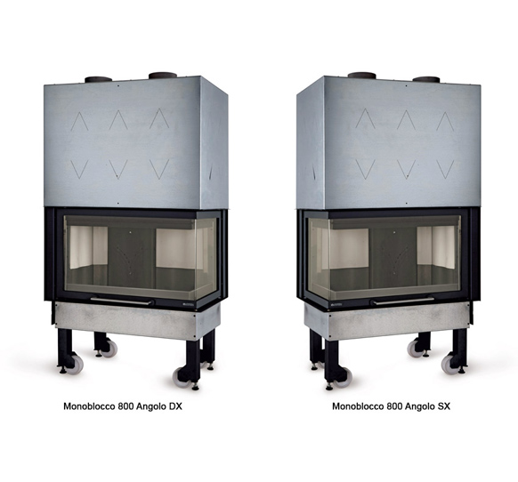 Топка La Nordica MONOBLOCCO 800 ANGOLO